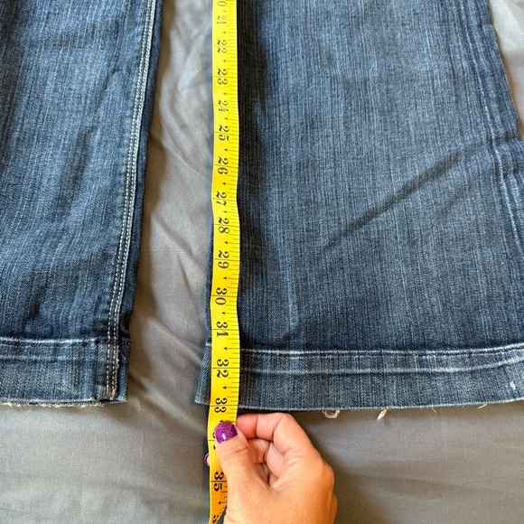 Y2k 7 For All Mankind Bootcut Jeans Vintage Early‑2000s • Mid‑Rise - Picture 5 of 14